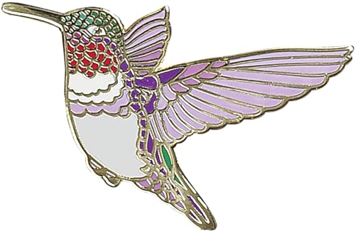 Hummingbird Hard Enamel Pin (Cloisonne Pin)