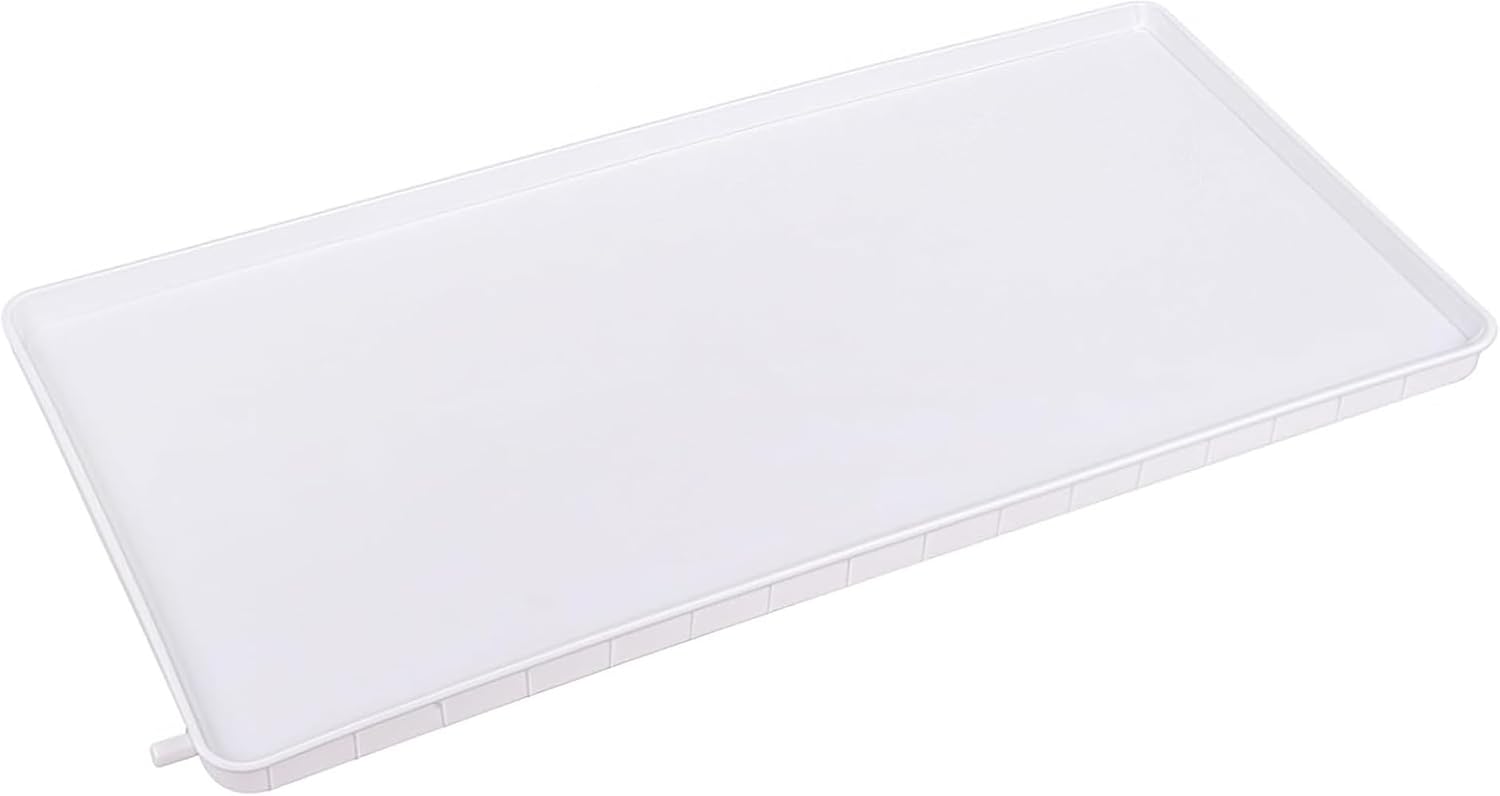 エアコン室外機用ドレンパン プラスチック製 加厚耐久 汎用タイプ 水受け皿 漏水防止 集水・排水トレイ 内外機対応 中央空調用 (5