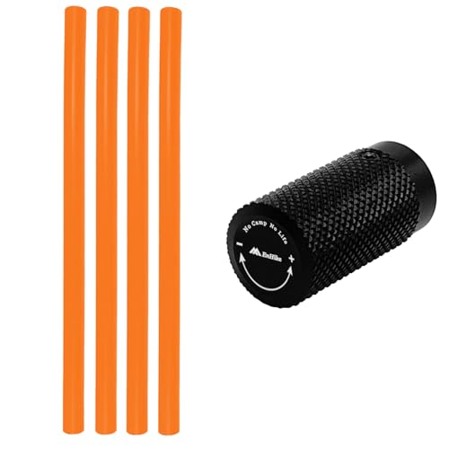 EnHike �ϔM�V���R���`���[�u �Η͒��߂܂� SOTO ���M�����[�^�[�X�g�[�u ST-330/ST-350�p �A�V�X�g�Z�b�g (�I�����W+�u���b�N)