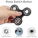 WELLVO Fidget Spinner 1Pcs for Kids Adults, Sensory Fidgets Toys for Anxiety Stress Relief, Mini Cool Fidget Toy Spinners for Classroom Prizes Birthday Gifts Boys Girls