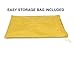 #1 Octopus Kite with 300 Feet of String and Easy Storage Bag | Premium Quality | Yellow | GIANT Parafoil Kite Toy Over 16 FEET LONG | Flying Toys for Boys | #1 Beach Toy | Keep & Refund Promise