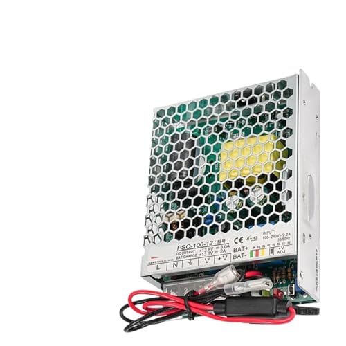 Alimentation 100W UPS AC DC 12V 24V avec chargeur batterie SMPS PSC-100
