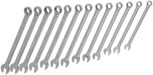 Stanley 87-245 13 Piece Full Polish Professional Grade Metric Long Combination Wrench Set