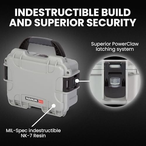 Maleta protectora NANUK 903 para cámaras compactas, plata miniatura 2