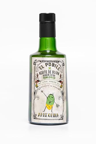 Pobill Ecològics Aceite de Oliva Virgen Extra 100% Arbequina 500ml, Aceite de Oliva Virgen Extra 5L, AOVE 5 litros, Aceites Gourmet, Gourmet, Cosecha Propia, Vidrio, olivos centenarios.