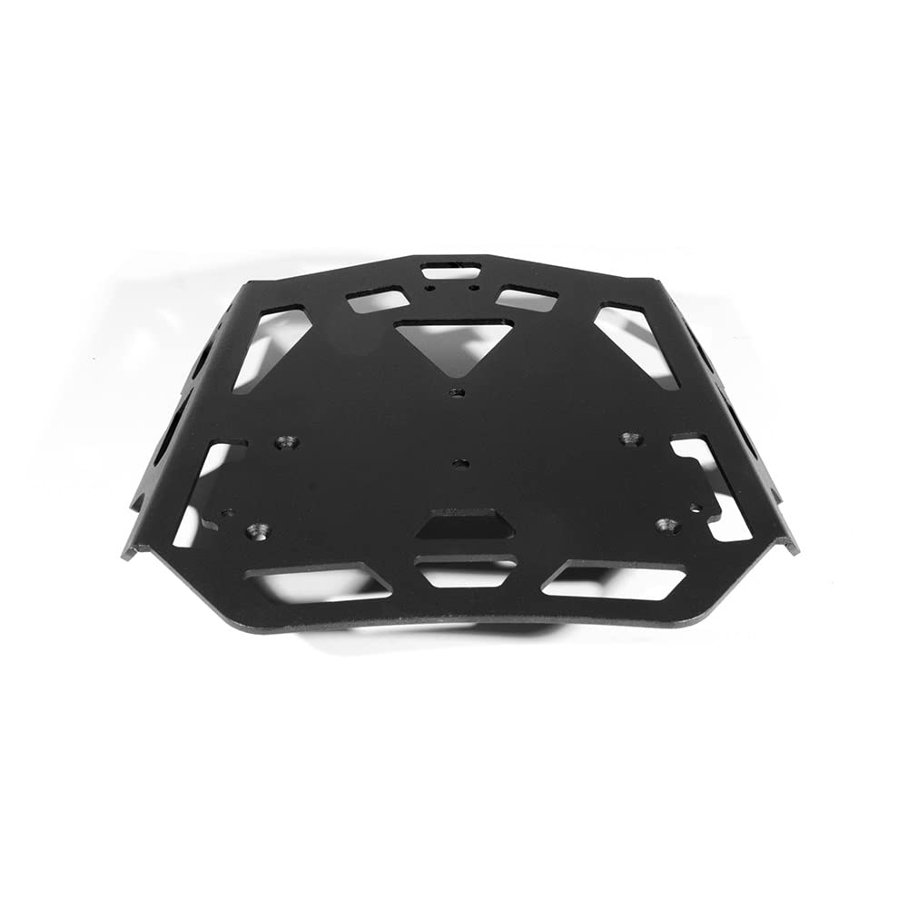 Moto Portapacchi Posteriore per Triumph per Tiger 800 Tiger800 Portapacchi Posteriore per Moto in Alluminio Nero Supporto Bagagli Moto