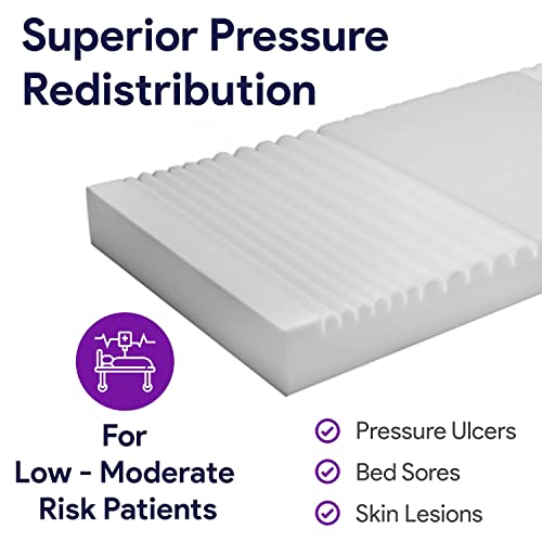 image for ProHeal Foam Hospital Bed Mattress for Pressure Redistribution - 36