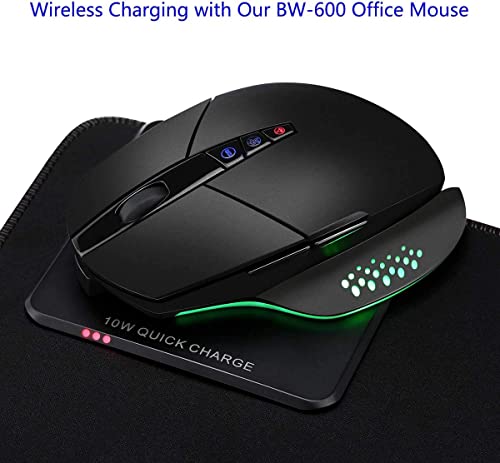 Gaming Mouse Pad-Rgb Mouse Pads, Large Extended Mousepad With 7 Lighting Modes 6 Brightness Levels, Non-Slip Rubber Base Mouse Pad 31.5X11.8 Black #TOP6