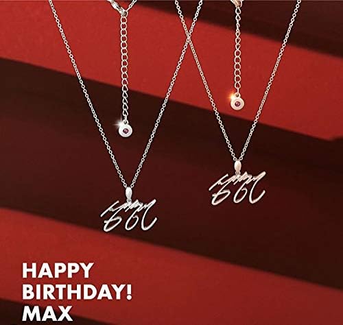 Amazon Tvxq 東方神起 Max Artist Birthday Necklace Sm アーティスト チャンミン バースデーネックレス Happybirthdaychangmin カラー Rhodium アイドル 芸能人グッズ 通販