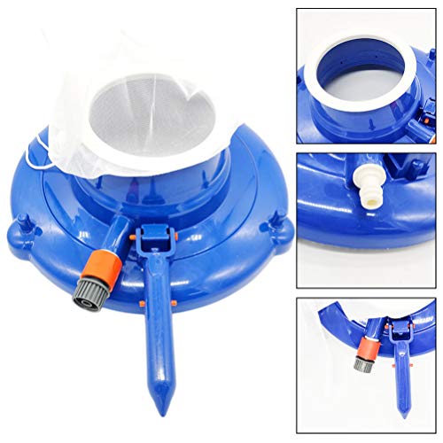 Yardwe Bolsa de reposição para piscina com folha de vácuo para piscina, bolsa de malha fina com limp