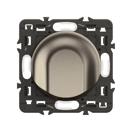 LEGRAND - Sortie de Câble Céliane - Titanium - A équiper d'une plaque de finition