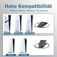 BYZANDQI Vertikaler Standfuß für PS5 / PS5 Pro / PS5 Slim Konsole – Ansicht 2