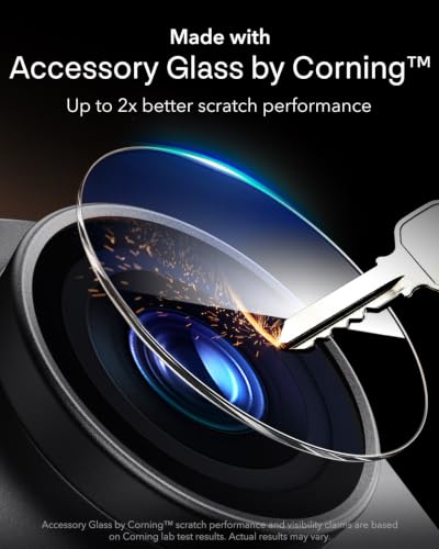 Image of ESR for iPhone 18 Pro Camera Lens Protector, 1 Pack, Black