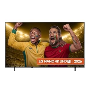 LG NANO 4K UHD AI NU85 75 inch 4K Smart TV - 75NU850B6LA (α7 AI Processor 4K Gen9, 60Hz, HDR10, FILMMAKER MODE™, Google Cast, Apple AirPlay 2) [Model year 2026]