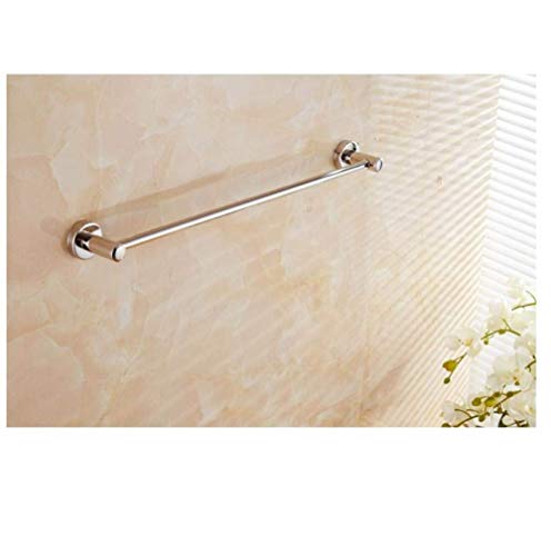 Porte-serviette simple facile à installer au mur avec barre fixe de 60cm - 5