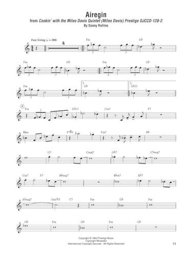 John Coltrane - Omnibook for C Instruments | 52 Transcribed Solos for Jazz Musicians | Authentic Note-for-Note Sheet Music Collection | Jazz Improvisation Songbook for Musicians and Educators - Image 5