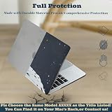 HLAAJJX Etui do MacBook Pro 13 cali A1502 A1425 etui ochronne Snap Case do MacBook Pro 2015-2012 13,3" z wyświetlaczem Retina, plastikowa twarda obudowa na laptopa, astronauta i księżyc