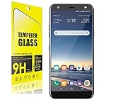 2 Pack Tempered Glass Screen Protector For LG Harmony 3 / LG Solo L423DL 4G LTE + Gift Stand