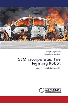 Paperback GSM incorporated Fire Fighting Robot Book