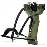 SimpleShot Hammer XT Slingbow Arrow-Shooting Hunting Fishing Wrist-Support Slingshot (Green)