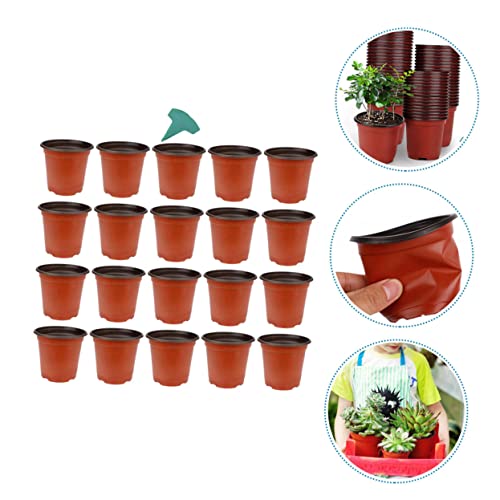 Operitacx 1 Set Seedling Pot Serving Tray Round Plant Starting Trays Succulent Nursery Pots Greenhouse Grow Pots Garden Tools Gardening Flower Pots Plant Nutrition Cups Succulent Plants Care #TOP2