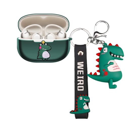 Shokz OpenDots ONE�p�̃P�[�X �J�o�[ �y�� ���^ (����P�[�X+�J���r�i�t��+�����L�[�z���_�[�j�t�� ���C�����X�C���[�z���P�[�X OpenDots ONE�p�ی�J�o�[ �ϏՌ� �����h�~ �h�o �V���R���f�� (�O���[��2)