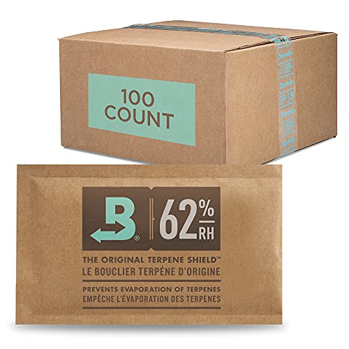 Boveda 62% Humidor Packets - 2 Way Humidity Control Packs- Size 67 Protects Up to 1 Pound (450 Grams) - Cigar Humidor Accessories - Bulk Humidity Packs - Relative Humidity Packs - 100 Count Bulk