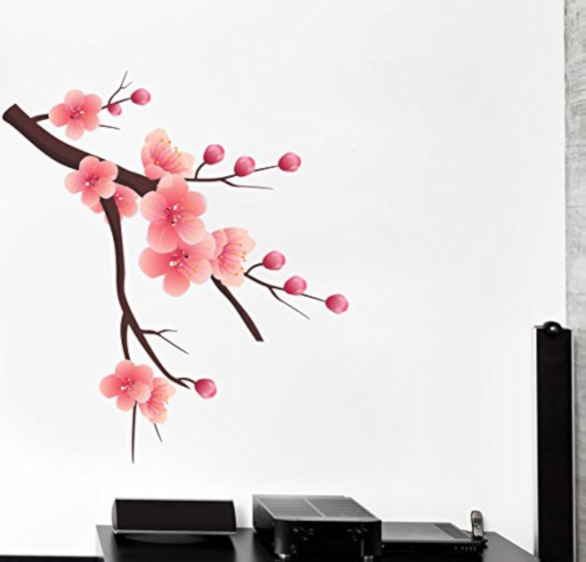 Branch with Flowers Wall Sticker, Beautiful Design