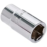 Llave de vaso intercambiable de doble cabeza 17 19 21 mm para cambio de neumáticos y reparaciones automotrices, hecha de acero al cromo vanadio fuerte (89122 (89121 () 17-19 mm