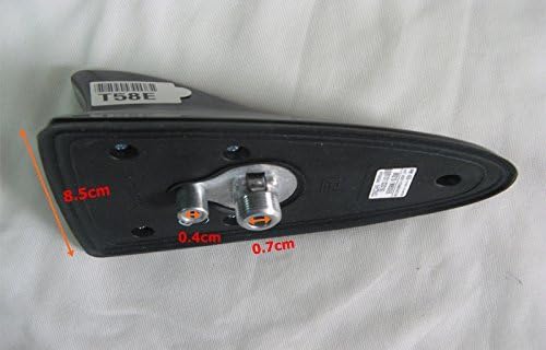 Miniatura 3 de HYUNDAI OEM 962101M800 (Negro) Antena de aleta de tiburón AMFM 1 unid para 11 12 13 14 Acento  Solaris Motors con una Ganda Anti Radiación