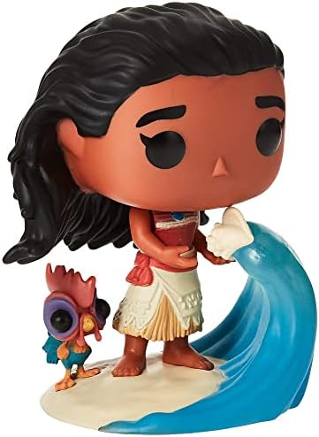 Funko POP! Disney: Ultimate Princess - Moana With Wave and Chicken Hei Hei Funko POP! Vinyl Toys 55970