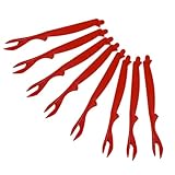 Accessoires élégants pour la dégustation de crabes, au restaurant comme à la maison : ces fourchettes à crabes multifonctionnelles arborent un design unique, idéal pour une utilisation personnelle ou professionnelle. elles mettent en valeur une façon raffinée de déguster les fruits de mer