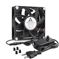 GDSTIME – GDSTIME Lüfter 230V 120mm Fan 220v Regelbar 120X120x38mm Dop