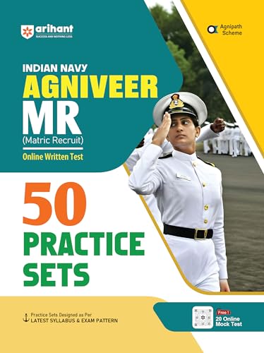 Image of Indian Navy Agniveer MR 50 Practice Sets