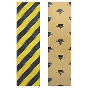Black Diamond Skateboard Grip-Tape Schwarz/Gelb