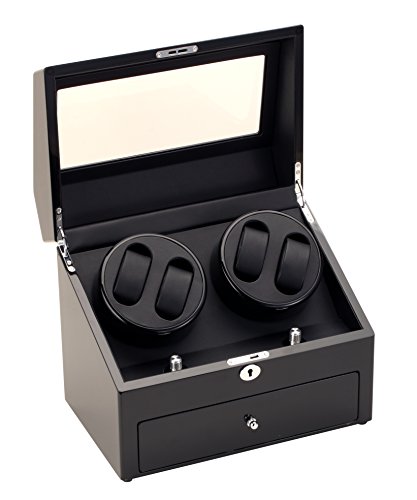 Diplomat Watch Winder (Model: 31-425), Black #TOP1