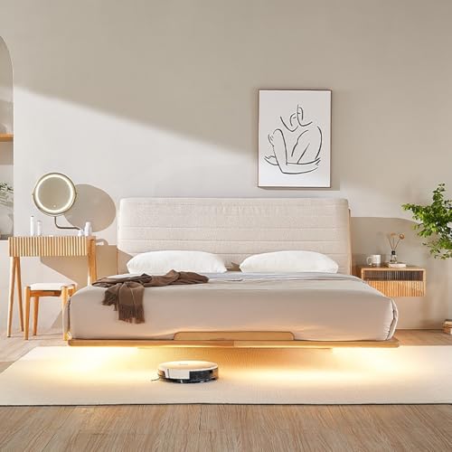 Table d'appoint moderne et simple pour chambre à coucher suspendue
