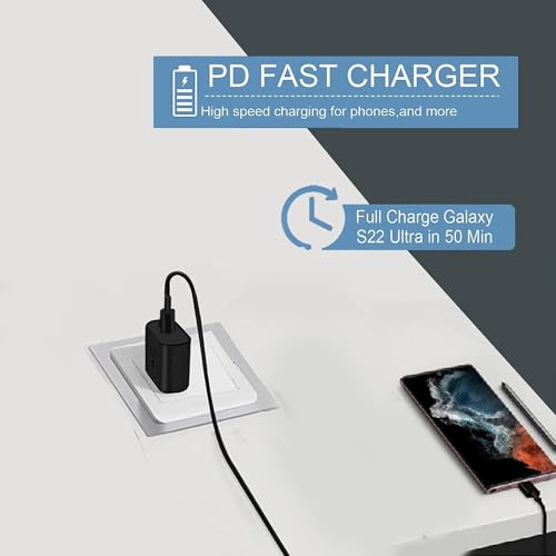 Super Fast Charger,USB C Port Adapter,wall-Mounted Cube Charging Block - image 5