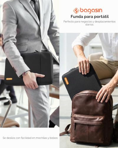 Bolsa para portátil de 17 a 17.3 pulgadas con protección anticaídas 7