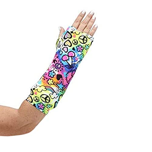 CastCoverz! Designer Arm Cast Cover - Peace of Fun - Medium Short: 11