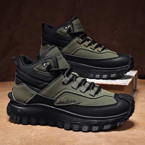 Thefirstyoung Work Boots, The First Young Shoes Men, Orthopedic Hiking Boots, Wide Toe Arch Support Hiking Shoes2