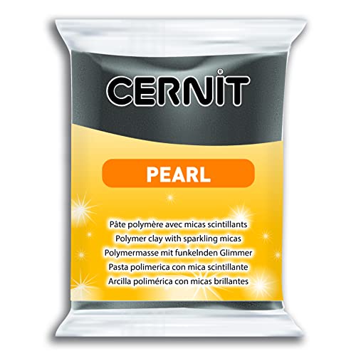 CERNIT PÂTE POLYMÈRE PEARL 56 G NOIR Cover