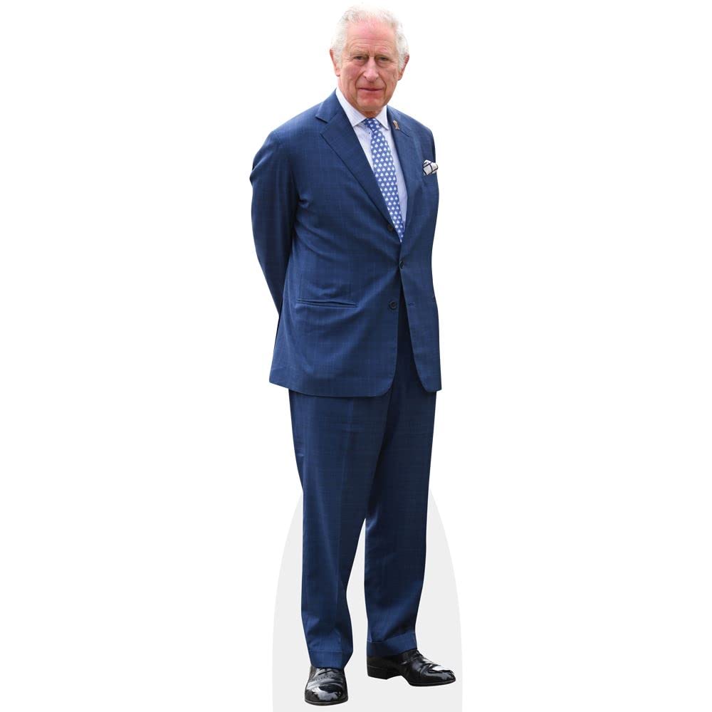 Prince Charles (Blue Suit) Life Size Cutout