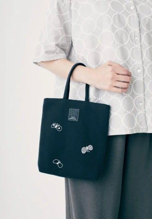 ミナペルホネン toast bag ミナペルホネン toast bag blumen black