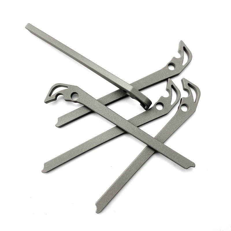 Echeson 1PC Titanium Alloy Spine Backspacer Replacement Fits for Chris Reeve Large Sebenza 21 31(Gold)