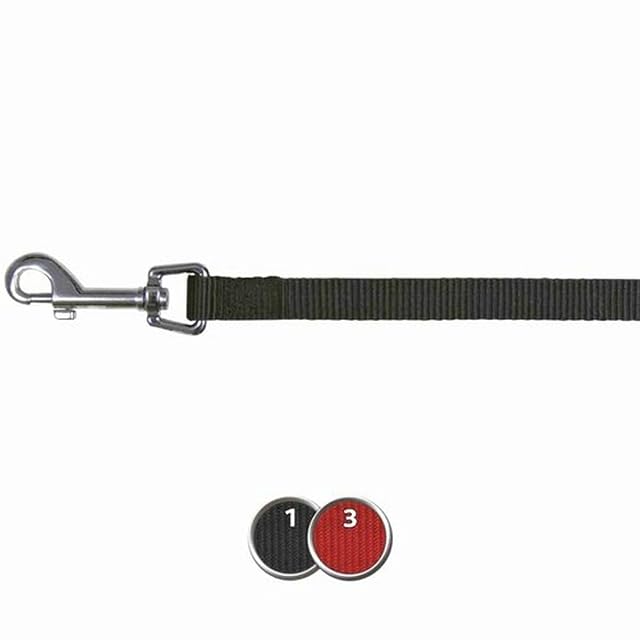 Foto 4 de 4 de DOG Copenhagen Trixie Correa para Perro clásica, 1,00 m x 20 mm, Color Rojo