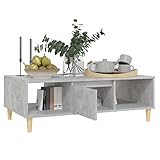 Esta elegante mesa de centro con un encanto escandinavo es un aporte práctico a tu espacio vital actual.