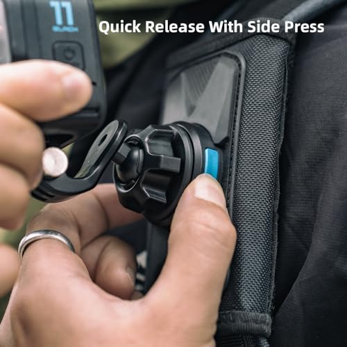 image for SUREWO Magnetic Quick Release Backpack Shoulder Strap Mount Bag Belt S