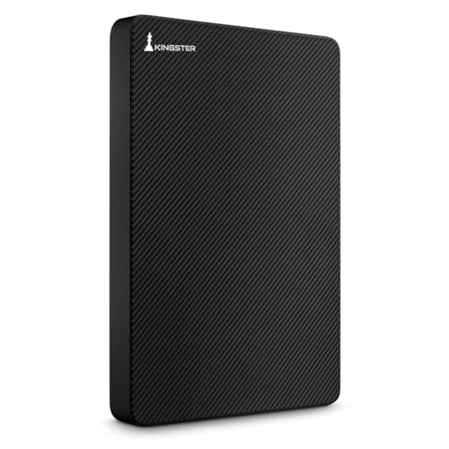 Image of KINGSTER External Hard Drive with 256 GB SSD Storage, USB 3.0 Portable,Compatible with Windows and Mac