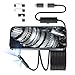 Unifizz Endoscope Camera with Light, 1920P Borescope Inspection Camera with 8+1 Adjustable LED Lights,IP67 Waterproof for Men Semi-Rigid Snake Cable 16.5FT